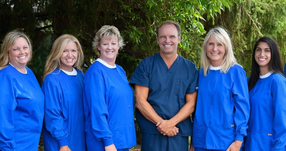 Dr. Kirk Dickey and the Eden Prairie Dental Care team